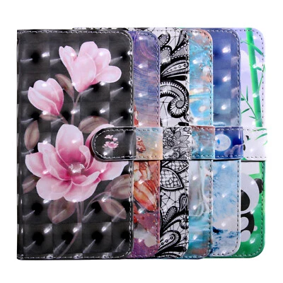 Luxury Leather Flip Card Slot Case For Apple iPhone 14 13 12 11 Pro Xs Max Xr X - Image 1 of 4