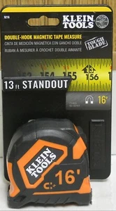 Klein Tools 9216 Doppelhaken magnetisch 16 Fuß Maßband - Bild 1 von 1