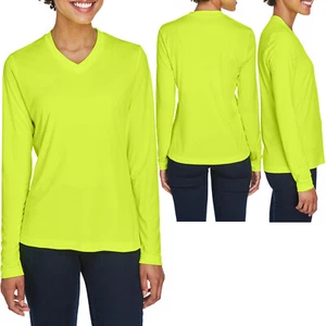Ladies Long Sleeve Fishing T-Shirt UPF 40+ Women UV Moisture Wicking XS-XL 2X 3X - Picture 1 of 14
