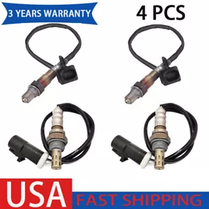 4PCS Oxygen Sensor Up+Down For Ford E-150 4.6L V8 2009 2010 2011 2012 2013 2014 - Picture 1 of 6