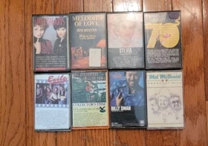 Vintage Cassette Tapes 70s & 80s Old Country Bluegrass Various Artists UNTESTED - Imagen 1 de 18