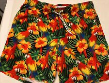 New listing
		Maamgic Parrot Floral Print Swim Trunks Shorts Board Shorts Medium