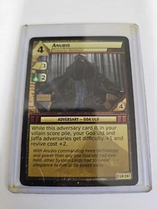 Stargate TCG / CCG System Lords ULTRA RARE FOIL Anubis 2 UR 287 - Picture 1 of 1