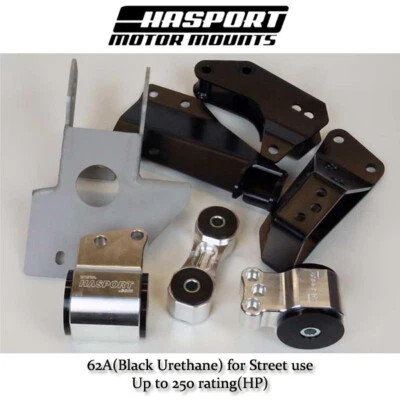 Kit de montagem de troca Hasport altura dupla K20 K24 para 88-91 Honda Civic/CRX EFK2 62A - Imagem 1 de 2