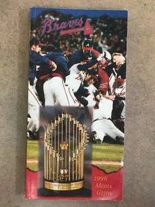 ATLANTA BRAVES MLB BASEBALL MEDIA GUIDE 1996 EX/NM - Picture 1 of 2