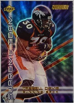 2000 Collector's Edge Supreme #ST13 Terrell Davis Supreme Team - Image 1 of 2