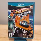 Hot Wheels: World's Best Driver (Nintendo Wii U, 2013) Used Racing Video Game