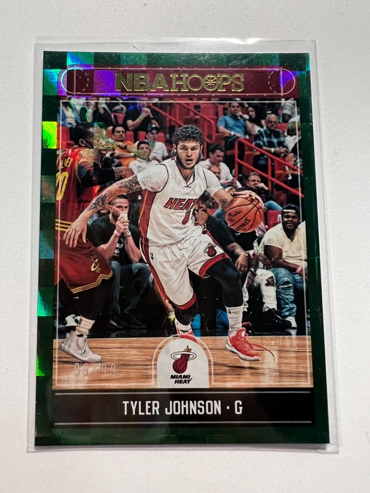 K11,801 - 2017-18 Hoops Green #68 Tyler Johnson #/99 - Image 1 of 1