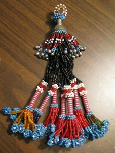 VINTAGE BEADED TASSEL - Bild 1 von 3