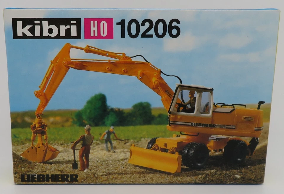 Kibri #10206 Pala Escavatore Liebherr 922 Ho 1/87 IN Box Quadri E Completo - Immagine 1 di 4