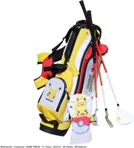 Pokemon Kids Golf Set Pikachu Driver Iron Putter Bag 3-6Y or 6-9Y Right-Handed - Picture 1 of 9