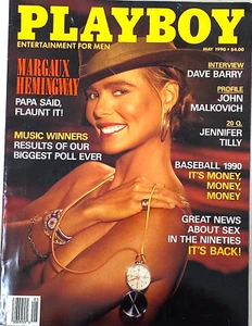 Playboy May 1990~Margaux Hemingway Pictorial, Actor Jennifer Tilly Interview -VG - Picture 1 of 1
