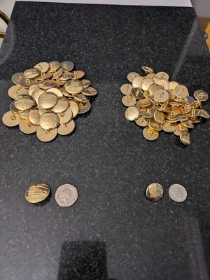 Gold Coloured Burberry Prorsum Button - Image 1 of 4