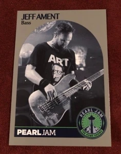 Tarjeta de béisbol Pearl Jam de Seattle - Jeff Ament 1 arte - 2018 safeco shows caseros - Imagen 1 de 1
