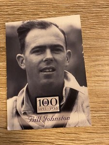VICTORIA CRICKET ASSOCIATION 100 YEARS CRICKET LIMITED Bill Johnston