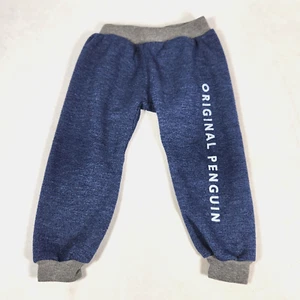 An Original Penguin by Munsingwear Boys Sz 4T Sweatpants Blue Gray - Picture 1 of 11
