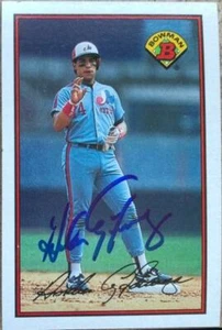 Andres Galarraga Autographed 1989 Bowman #365 - Picture 1 of 1