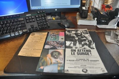 Football alouettes & machine  vintage 1980’s football montreal team vintage phot - Imagem 1 de 4