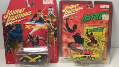 Marvel Johnny Lightning Cyclops/Daredevil 1997 Dodge  W/ Bonus Posters Set - Image 1 of 3