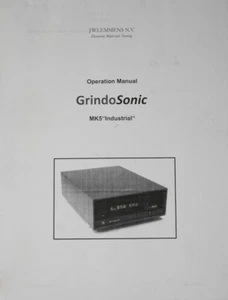 Lemmens GrindoSonic MK5 Operations and Programming Manual 55 Pages - Picture 1 of 4