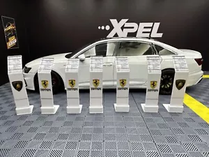 1/18 Diorama Garage Props Car Display Board Model Car Showroom Scene Model Toy - Picture 1 of 19
