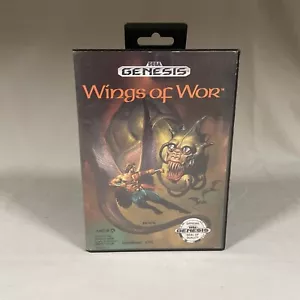 Juego Wings Of War Sega Genesis en caja excelente estado funcionando - Imagen 1 de 8