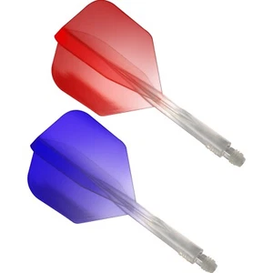 Condor Axe Gradient Two Tone Small Shape Dart Flights Schäfte 3 Längen - Bild 1 von 9