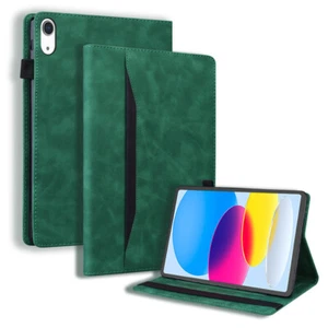 Magnetic Leather Case Card Cover for iPad Pro 12.9 11 10.5' 8 7 6 5 Gen Air mini - Picture 1 of 63