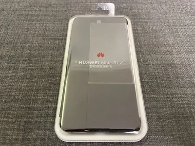 Nuevo Original Huawei Mate 20 X Smart View Cubierta Abatible Negra Funda Windows Foto 1 de 4