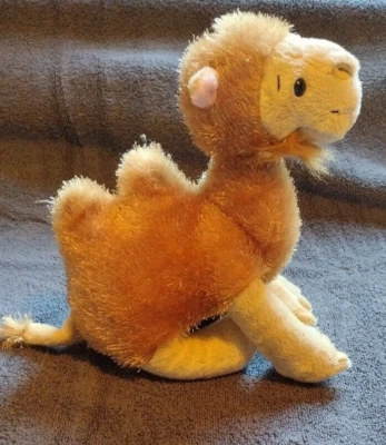Ganz Webkinz Camel HM341 Tan Shaggy 2 Hump Bean Bag Plush No Code - Image 1 of 4
