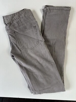 Calça de veludo feminina Pilcro & the Letterpress Anthropologie vintage fina tamanho 26 - Imagem 1 de 4