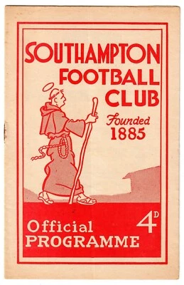 Southampton v Brentford - 1959-60 Division Three - Football Programme - Image 1 of 3