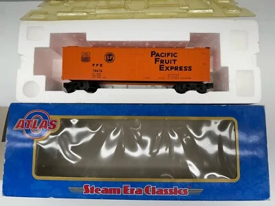 O Gauge MTH Box Car Train #30-7802 Pacific Fruit Express PFE #78676. - Image 1 of 4