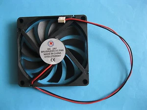 10 pcs Brushless DC Cooling Fan 24V 8010S 11Blade 80x80x10mm Sleeve Bearing 2pin - Picture 1 of 2
