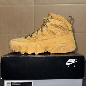Nike Air Jordan 9 Retro NRG Stiefel "Wheat" AR4491-700 Herren Größen 7-13 Brandneu - Bild 1 von 7