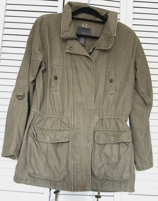 Matty M Women's Anorak Utility Cotton Jacket Size M - Image 1 of 4