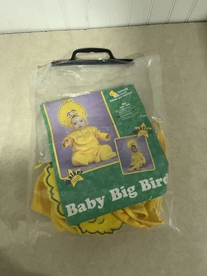 Disfraz De Colección 1999 Disguise Inc Plaza Sésamo Bebé Pájaro Grande Juvenil Talla 6-12 m Infantil Foto 1 de 4