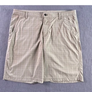 Lululemon Commision Shorts Men's Size 38 Plaid Shorts Performance Stretch 10.5" - Picture 1 of 8