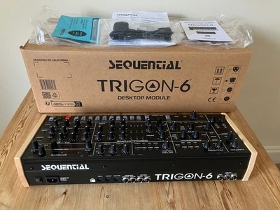 TRIGON 6 DESKTOP MODULE BY SEQUENTIAL, USED ONE TIME FOR FILM SCORE, PRISTINE - Image 1 of 4