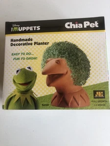 The Muppets Kermit Chia Pet Disney Original Packaging Unopened  - Picture 1 of 9