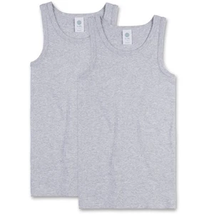 Sanetta' Boys' Vest 2er Pack - Shirt Without Sleeves, Tank Top, Basic, Organic - Picture 1 of 1