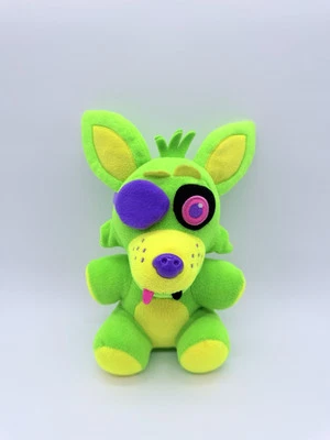 Peluche Funko Green Foxy Blacklight FNAF Five Nights at Freddy 8" 2018 Foto 1 de 4