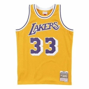 Nba Los Angeles Lakers Kareem Abdul-jabbar 1984 Swingman Jersey - Picture 1 of 1