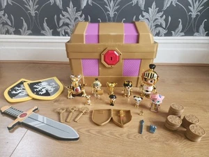 Ryan’s World Treasure Chest Toy Bundle, Action Figures, Keys, Accessories - Picture 1 of 20