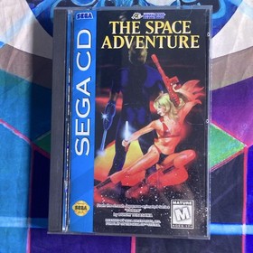 The Space Adventure by Hudson Soft Sega CD w/ Manual, CD Soundtrack, Action