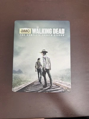 The Walking Dead: The Complete Fourth Season (Blu-ray, Steelbook) Season 4 AMC - Image 1 of 4