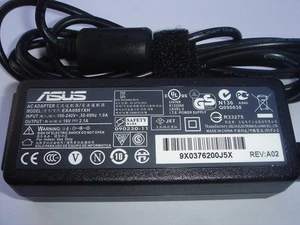 GENUINE AC ADAPTER ASUS EXA0901XH 19V 2.1A 40W 2.3x1mm - Photo 1/1