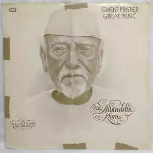 Acharya Allauddin Khan LP Record Classical Vocal Bollywood Vinyl 1974 Indian EX - Picture 1 of 8