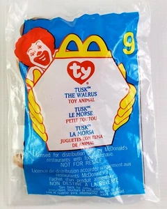 Tusk The Walrus Ty Beanie Baby McDonald’s Spielzeug - versiegelt ungeöffnet - von 2000 - Bild 1 von 4