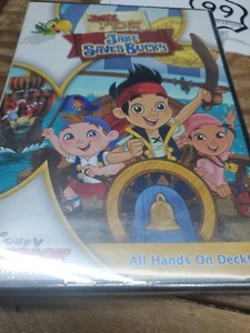 Jake & The Never Land Pirates: Jake Saves Bucky DVDs. Great Stocking Stuffer - Foto 1 di 1